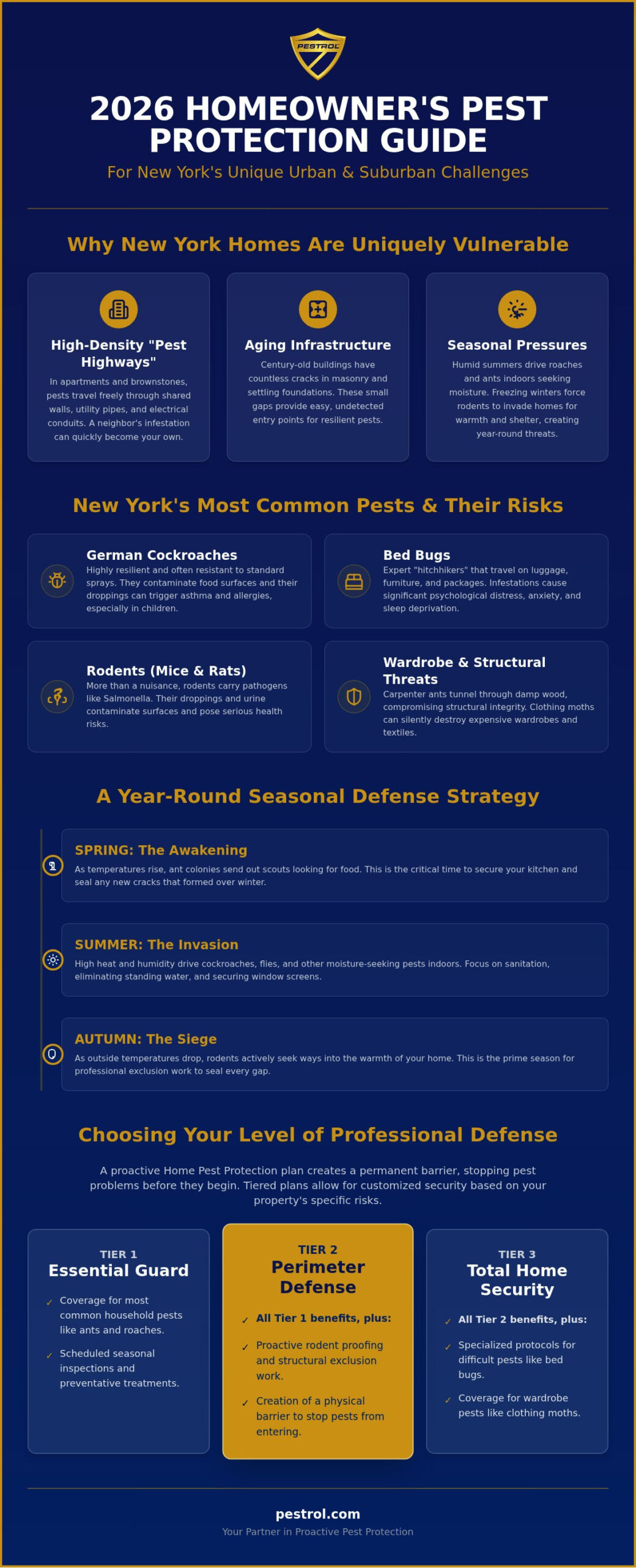Common Household Pests in New York: The 2026 Homeowner’s Protection Guide
