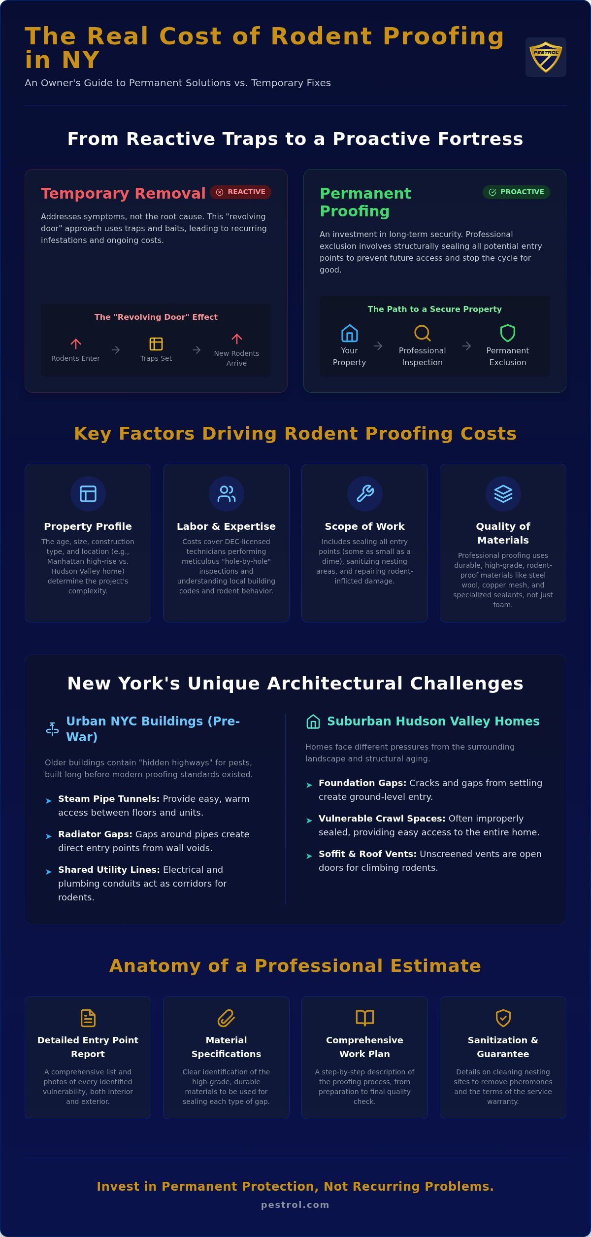 Rodent Proofing Cost NY: 2026 Price Guide for Homeowners & Businesses
